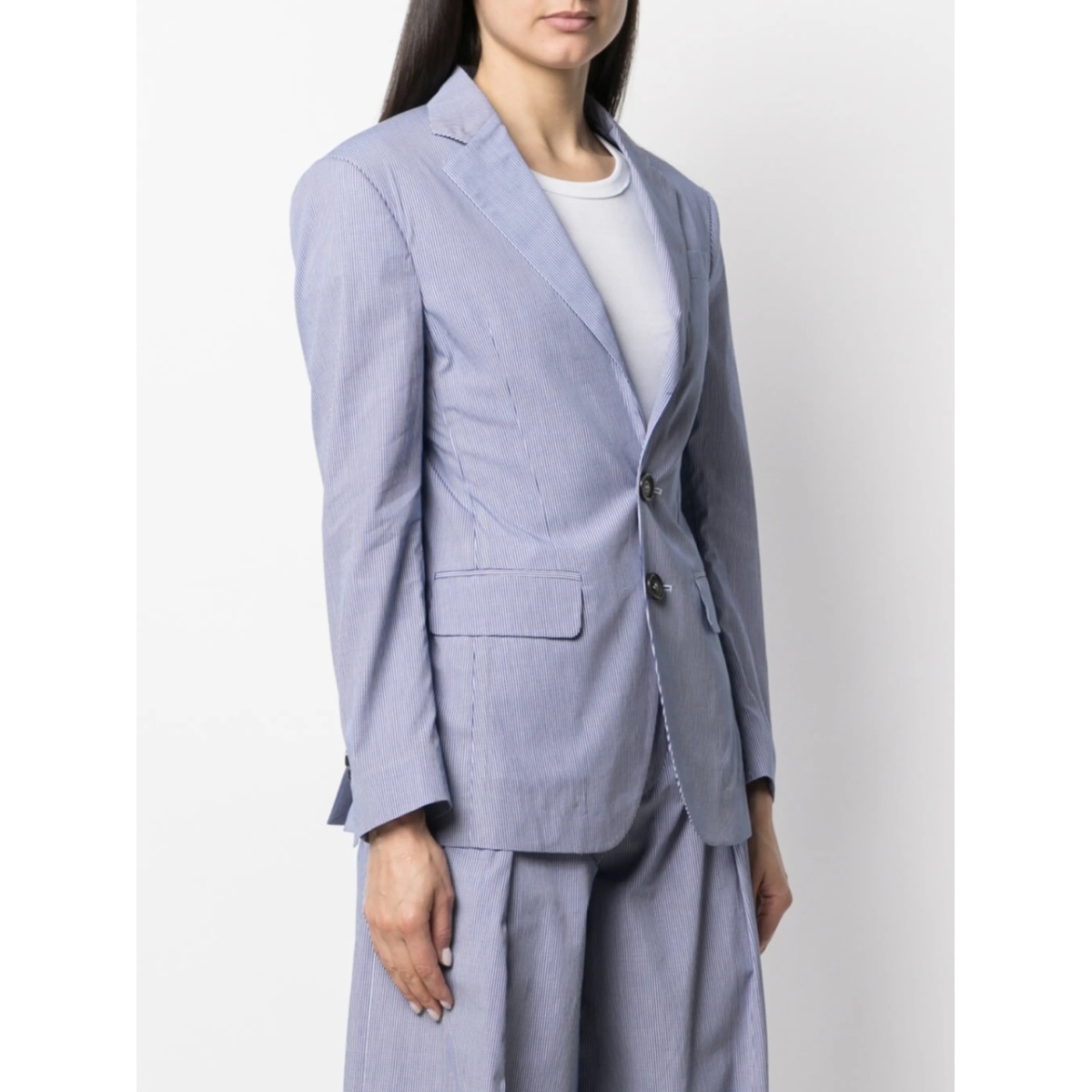 single-breasted blazer jacket - Img 3