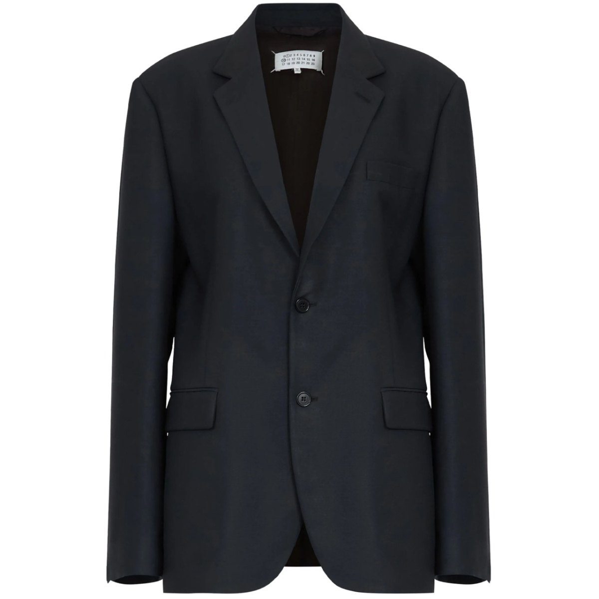 single-breasted blazer