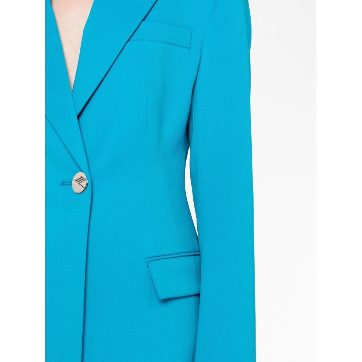 single-breasted virgin-wool blazer - Img 3