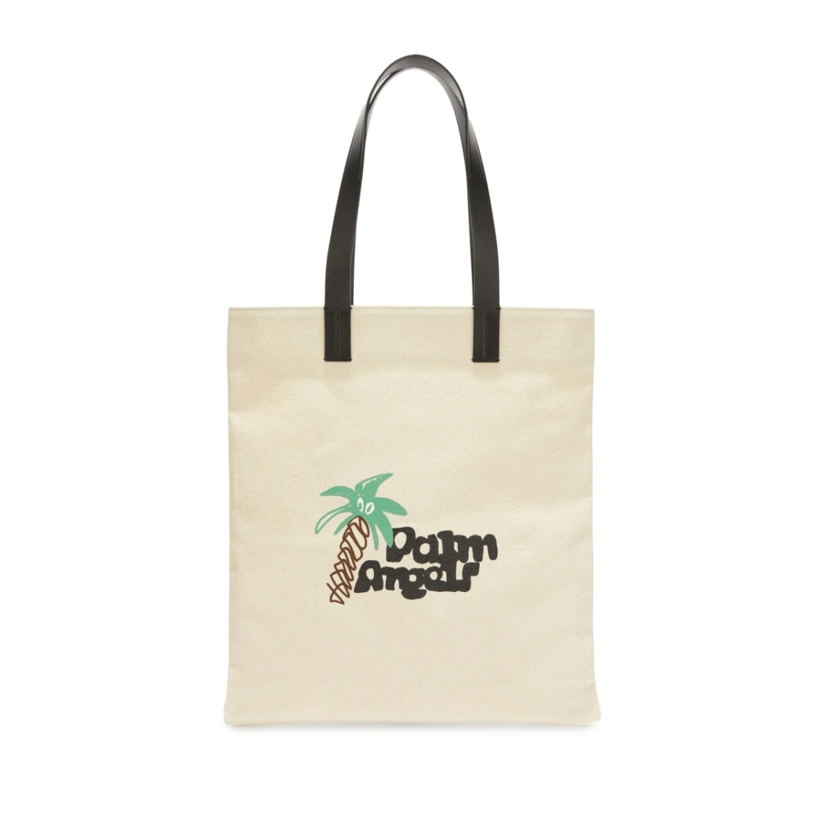 Sketchy logo-print tote bag