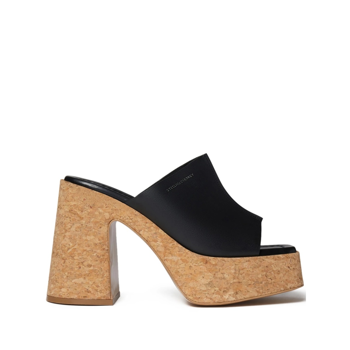 Skyla cork-platform mules