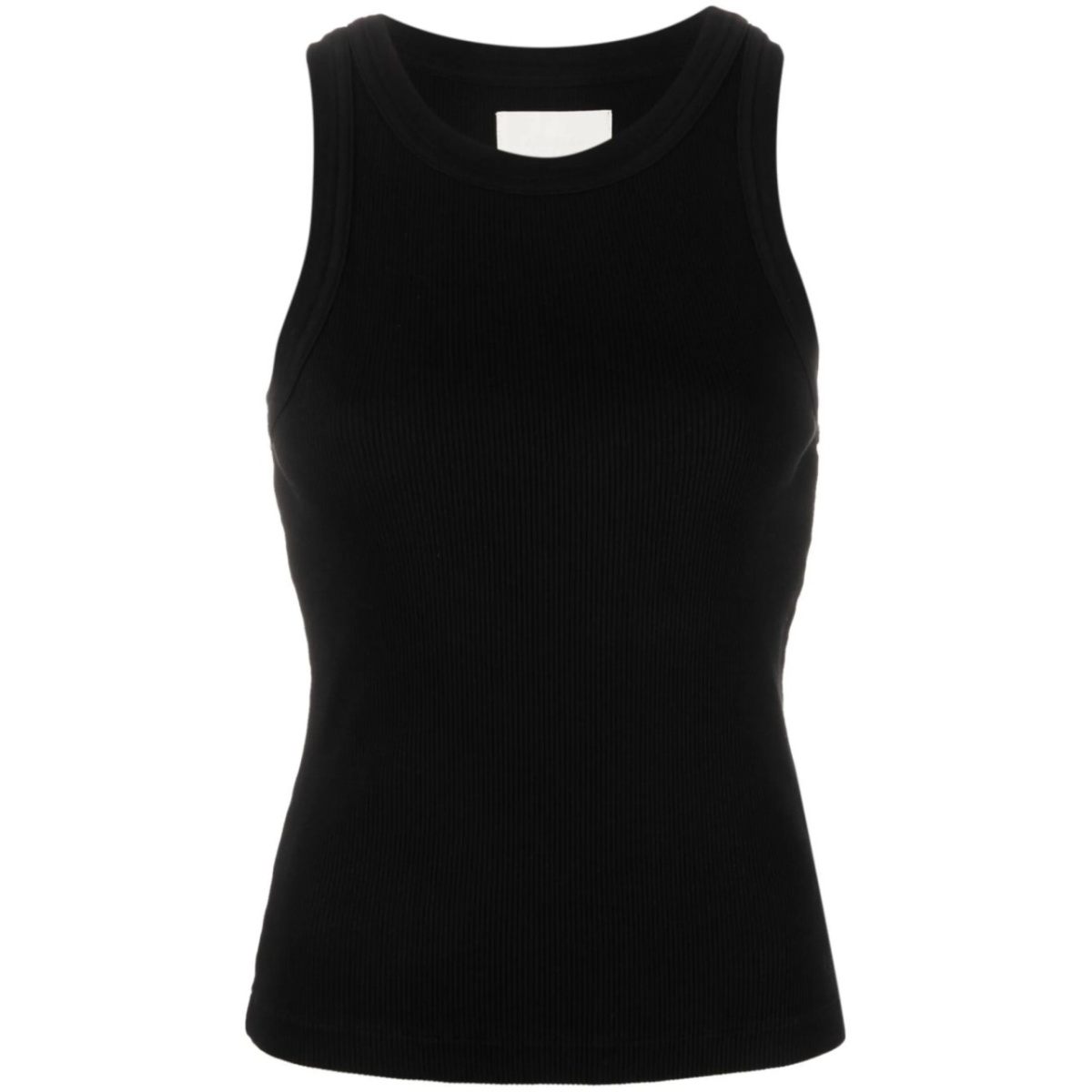 sleeveless ribbed top
