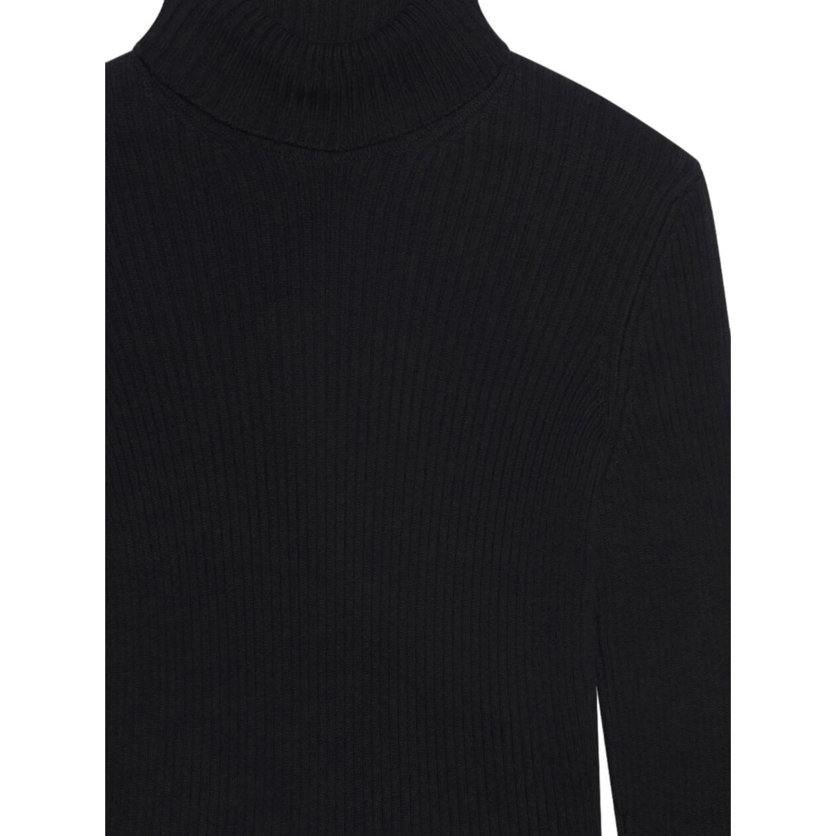 slogan-print roll-neck jumper - Img 3