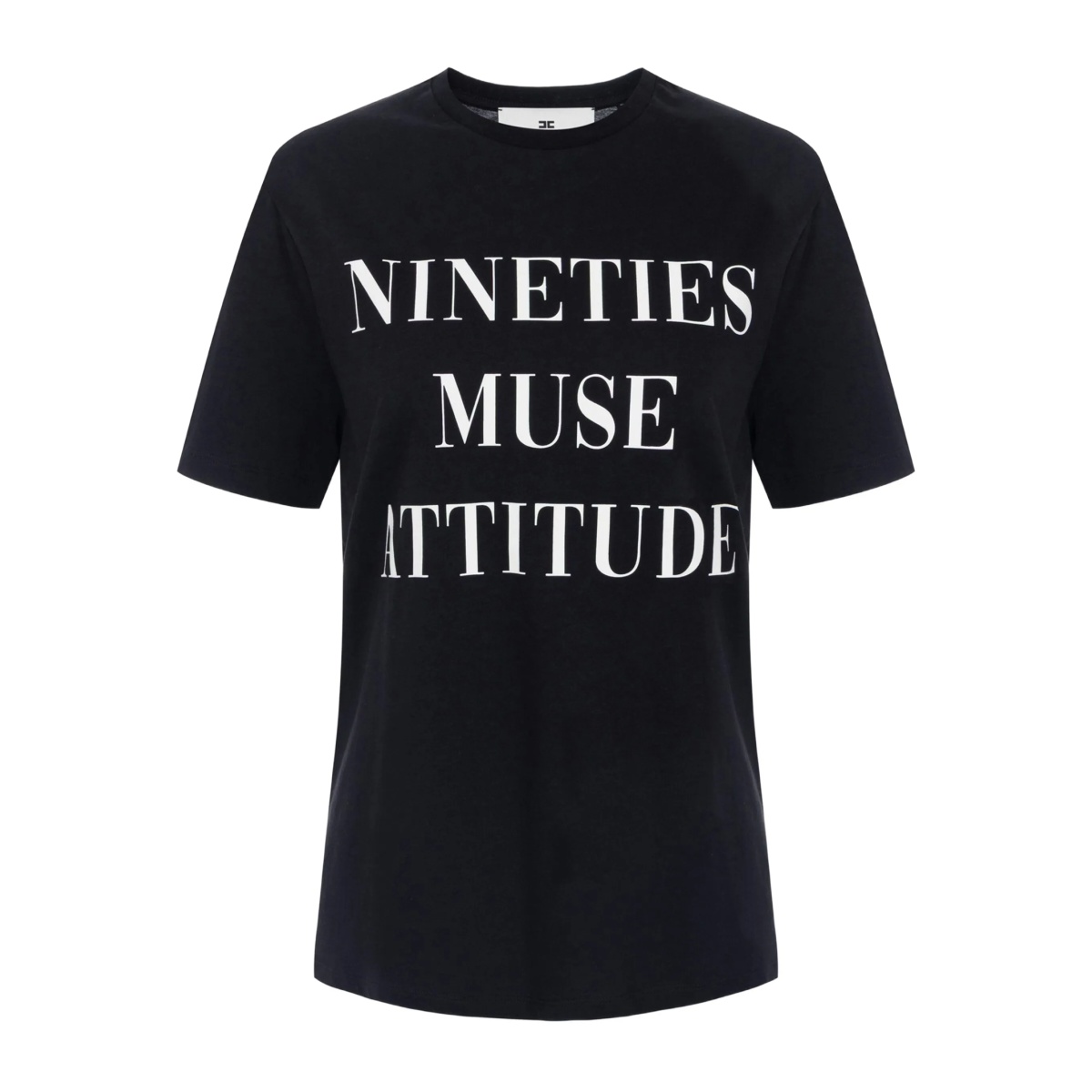 slogan-print T-shirt