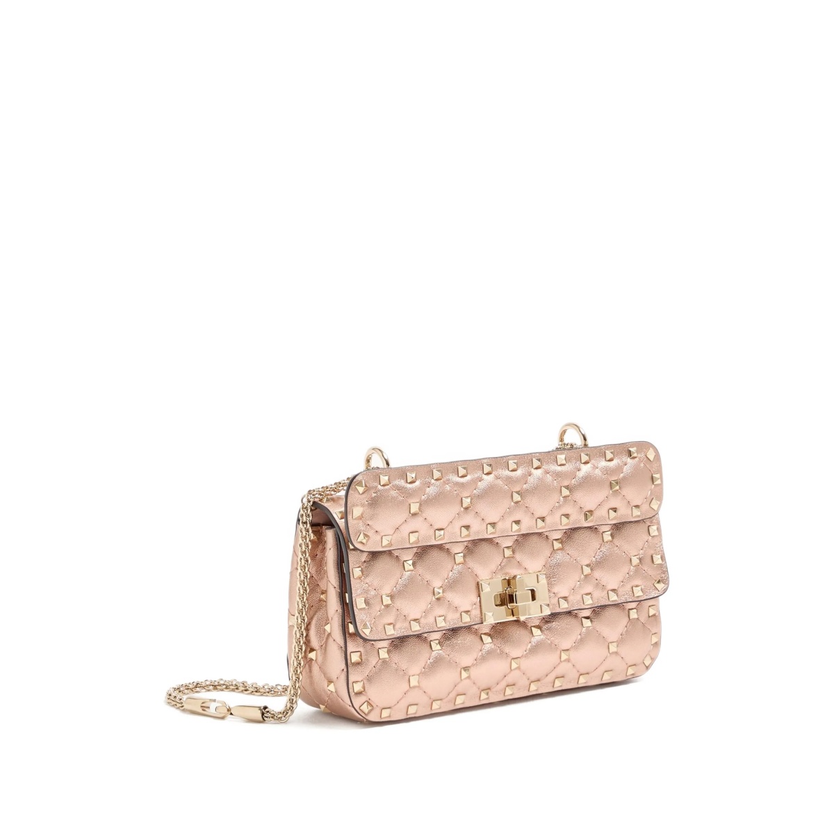small Rockstud Spike quilted cross body bag - Img 3