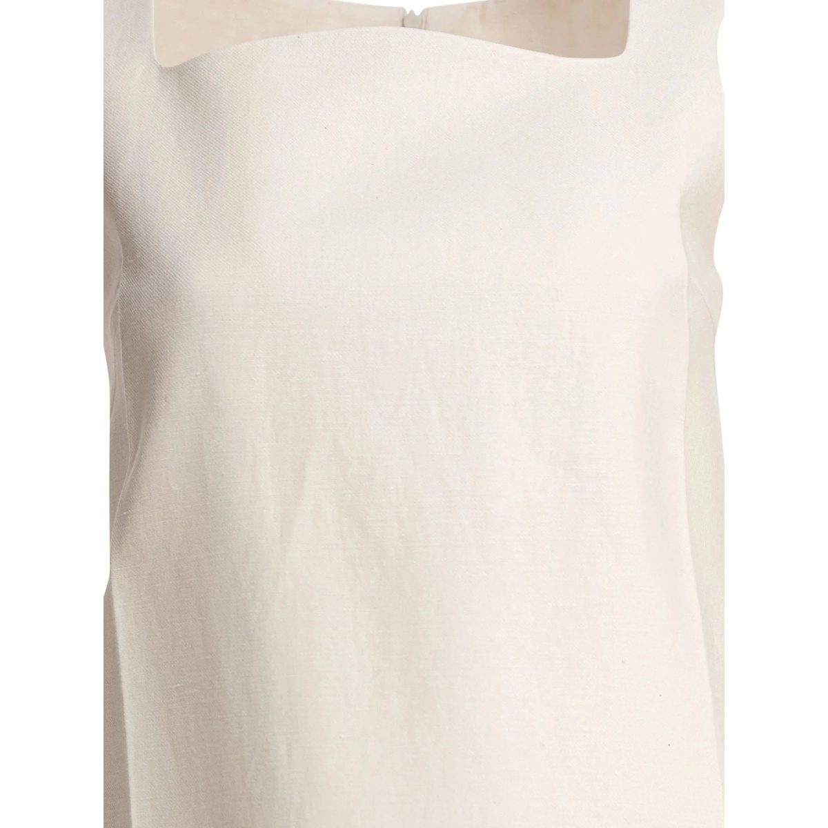 square-neck sleeveless dress - Img 2
