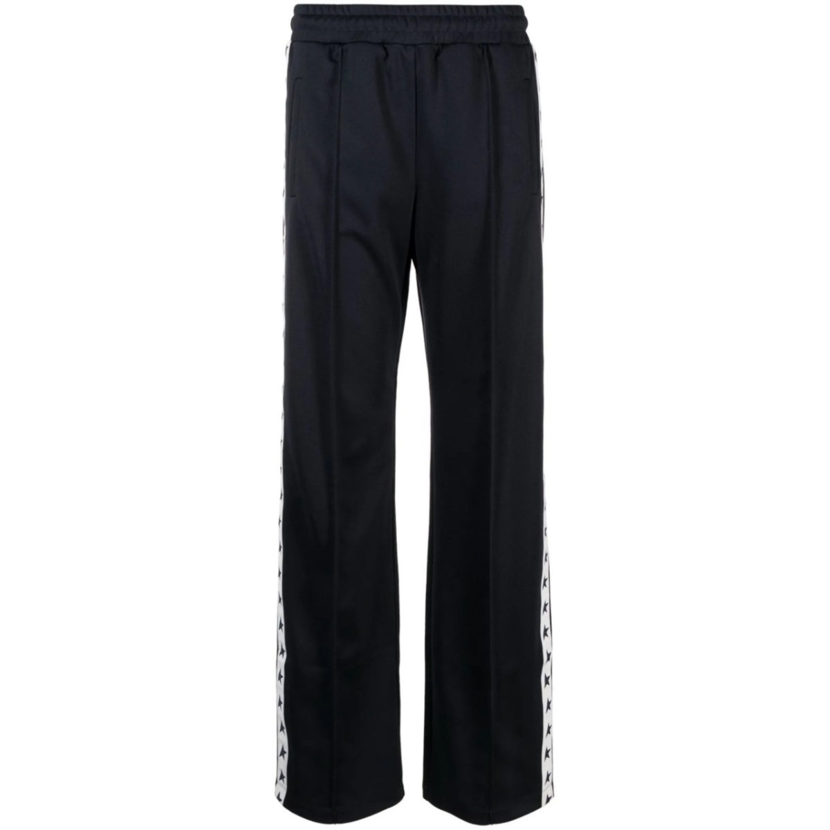 star-print track pants