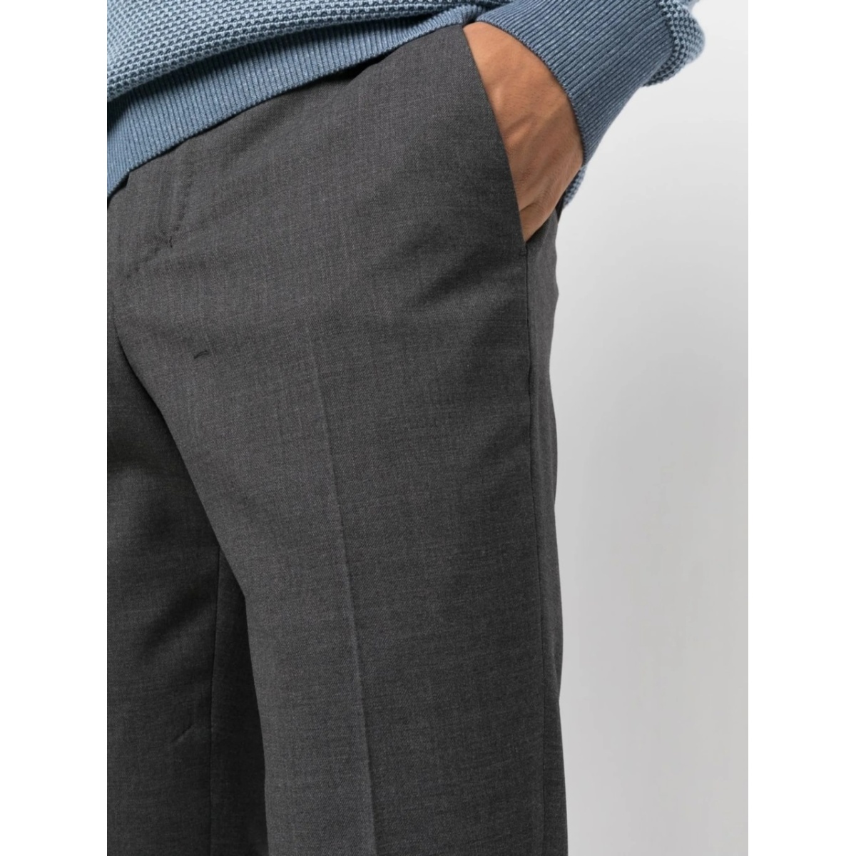straight-leg tailored trousers - Img 5