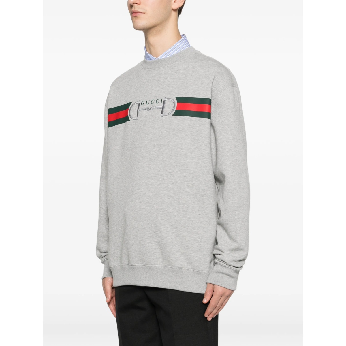 stripe logo sweatshirt - Img 3