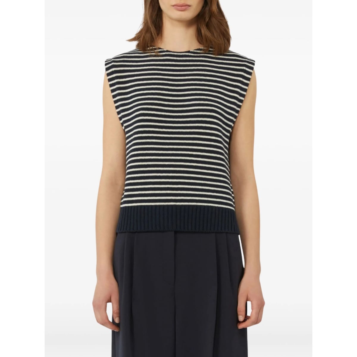 striped knitted top - Img 2