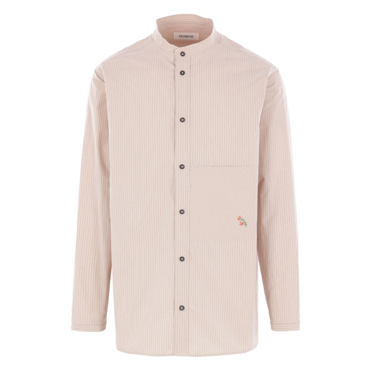 striped-pattern shirt