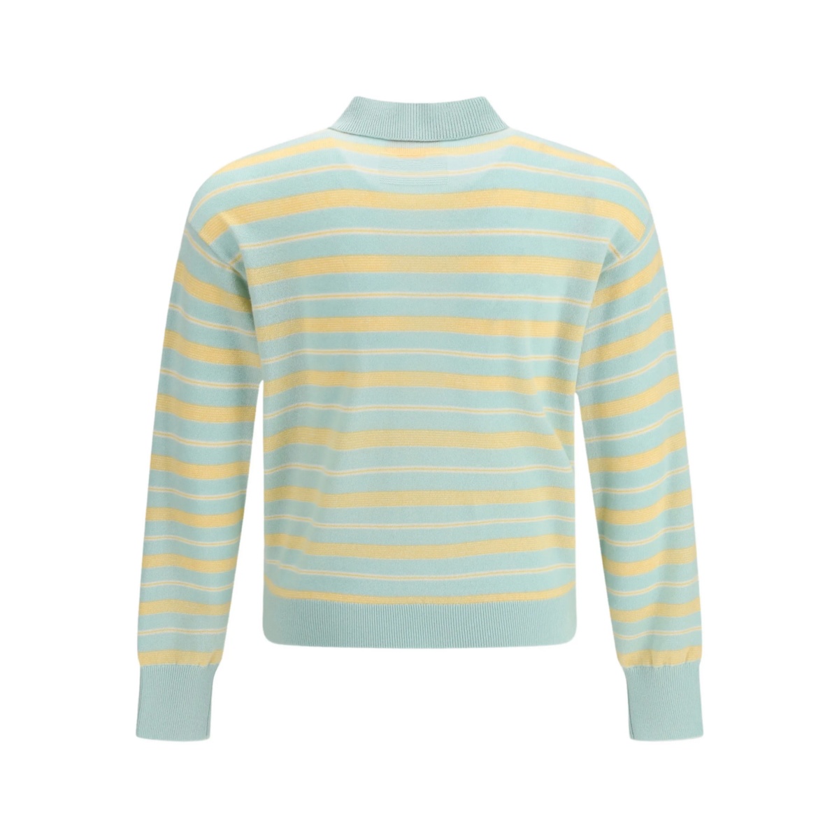 striped ribbed polo shirt - Img 2