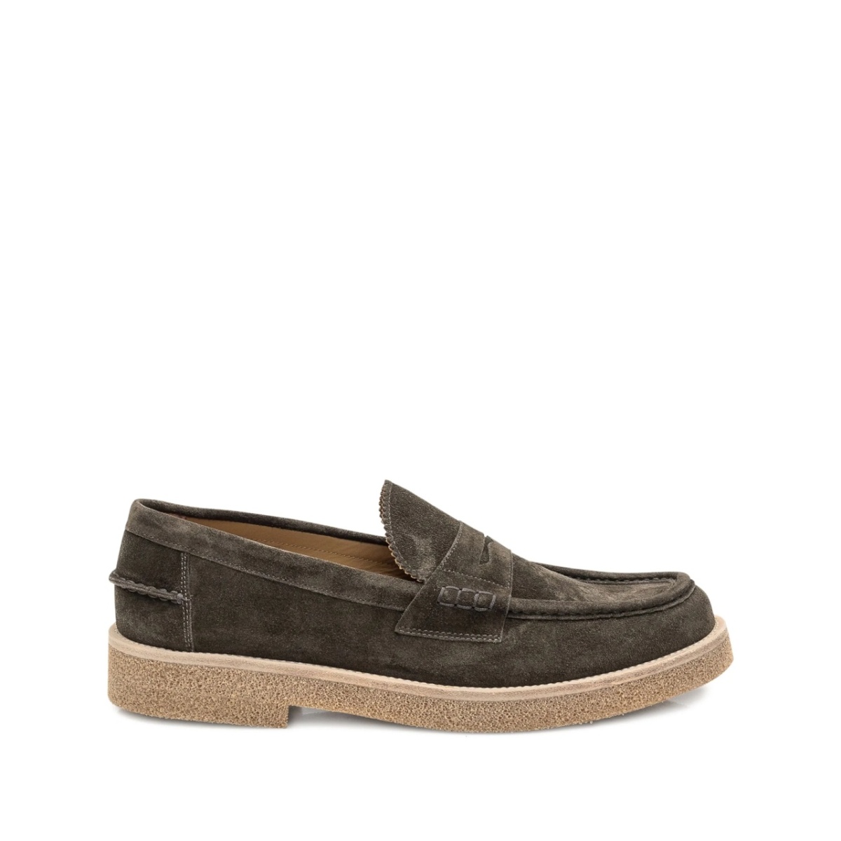 suede loafers