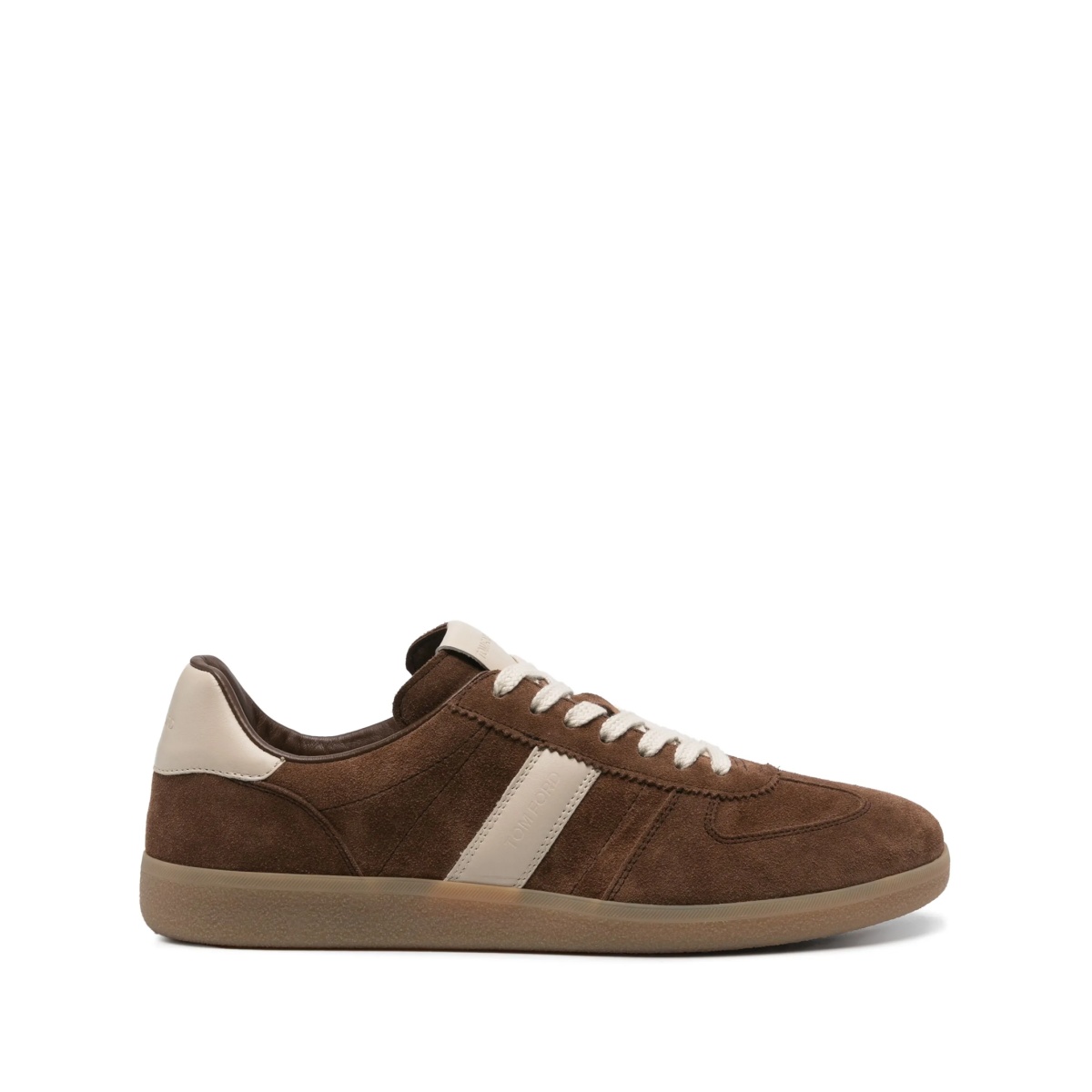 suede panelled sneakers
