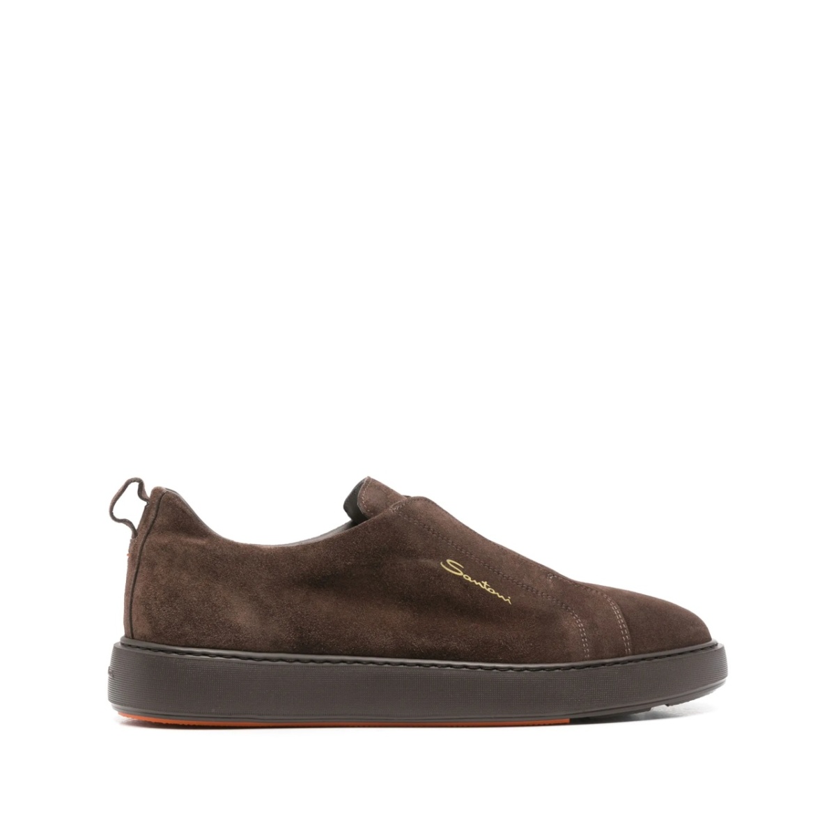 suede slip-on sneakers