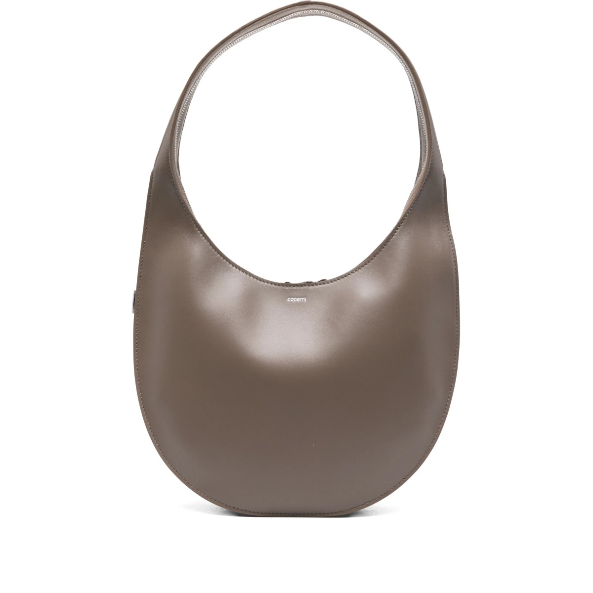 Swipe leather shoulder bag