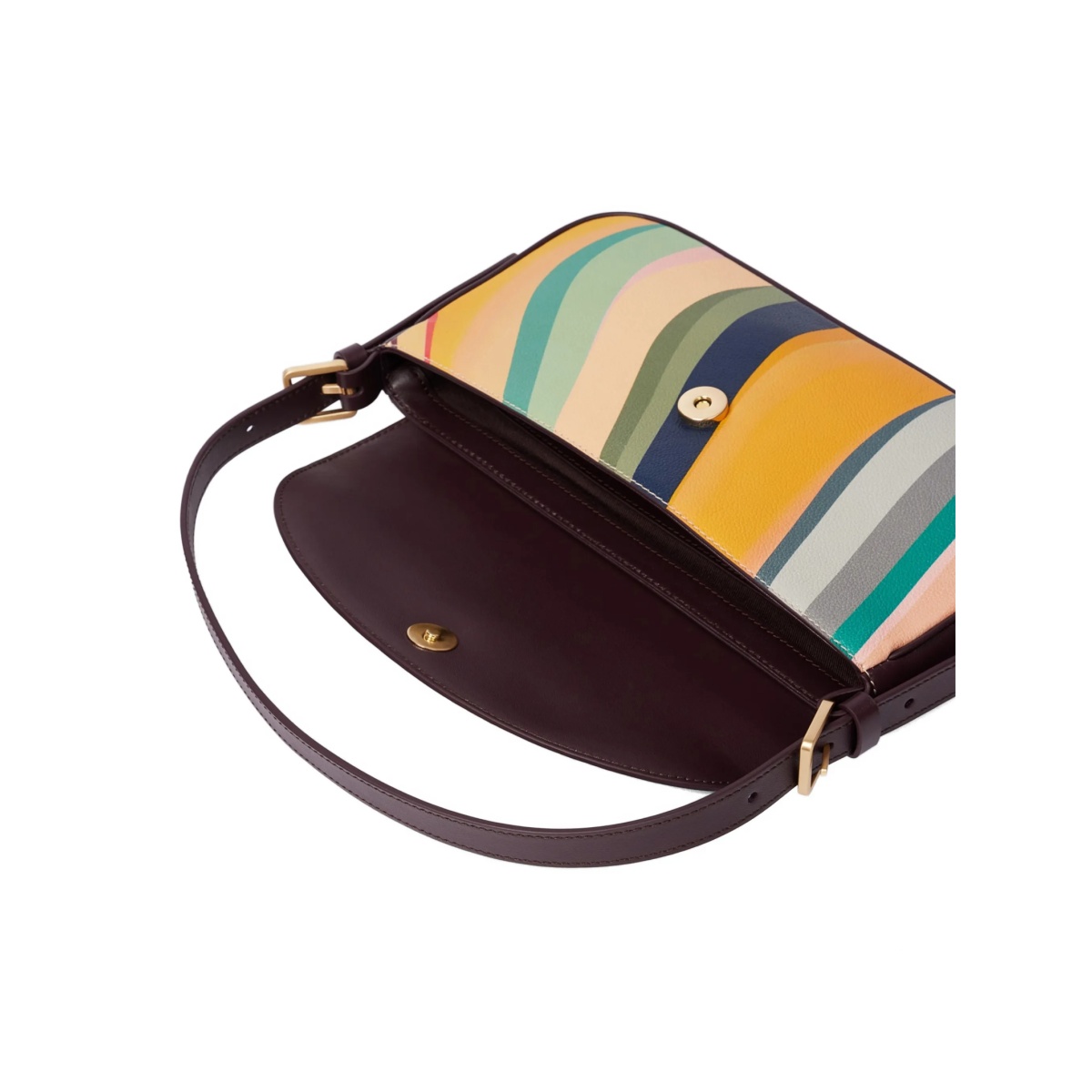 Swirl leather shoulder bag - Img 5