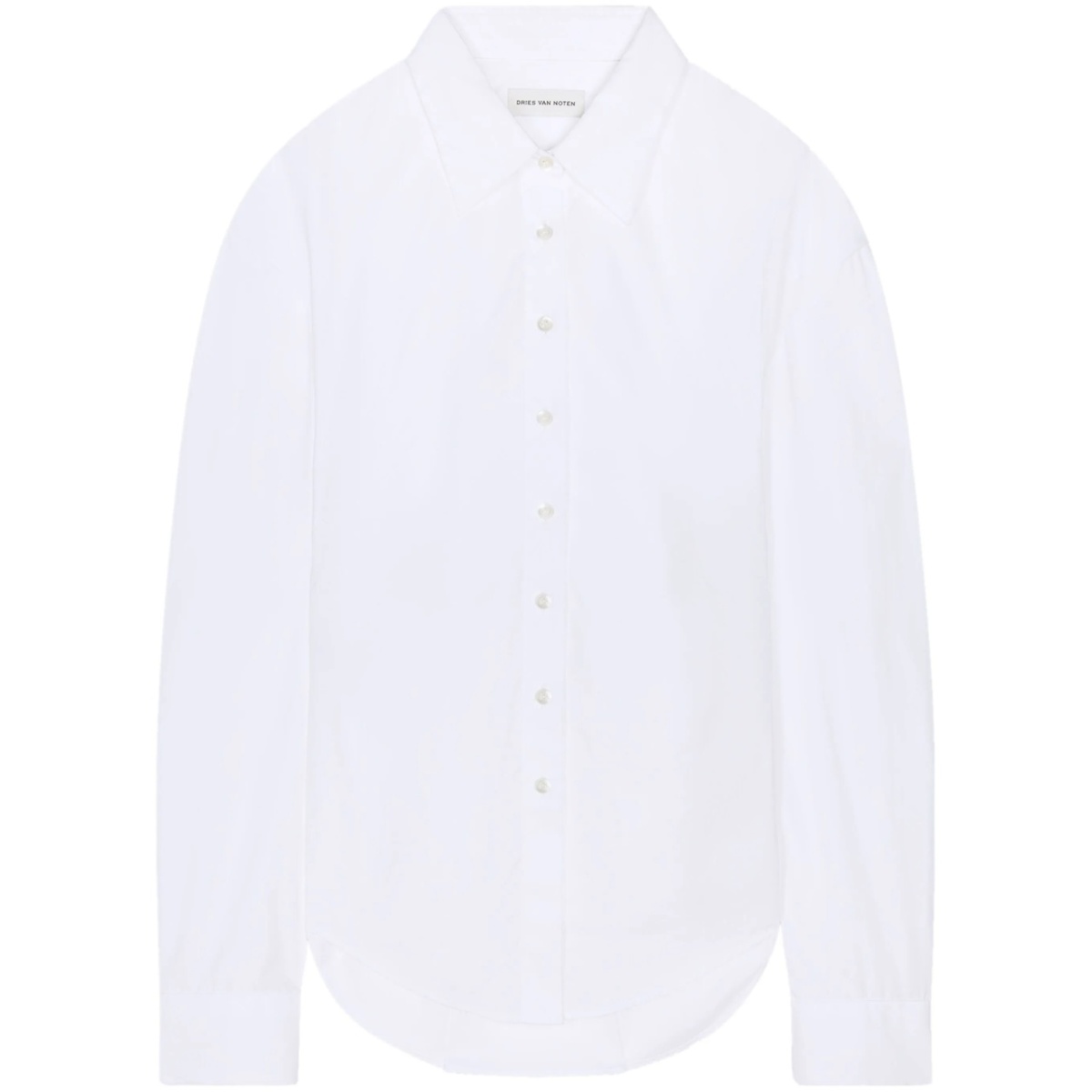 tailored belted shirt