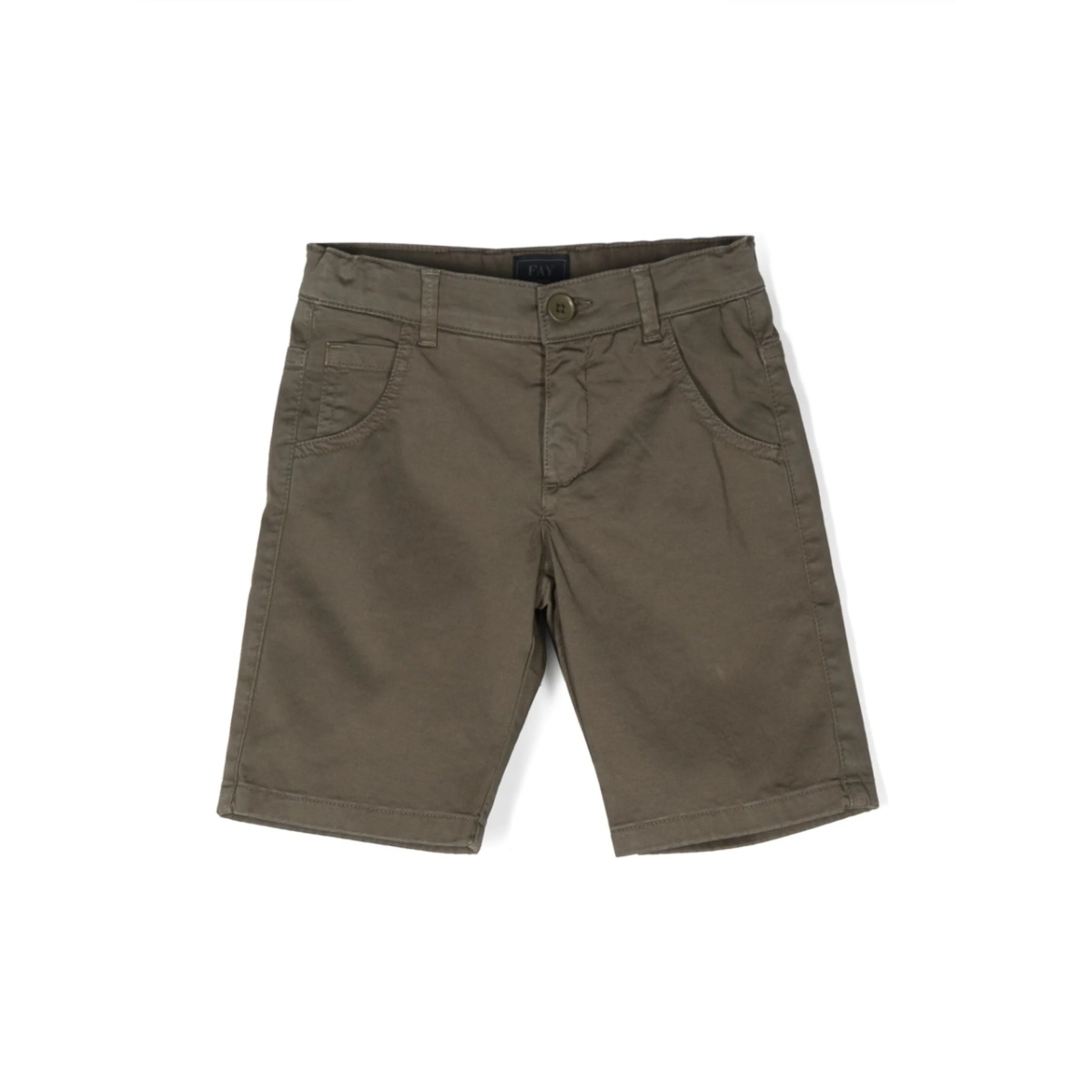 tailored cotton shorts
