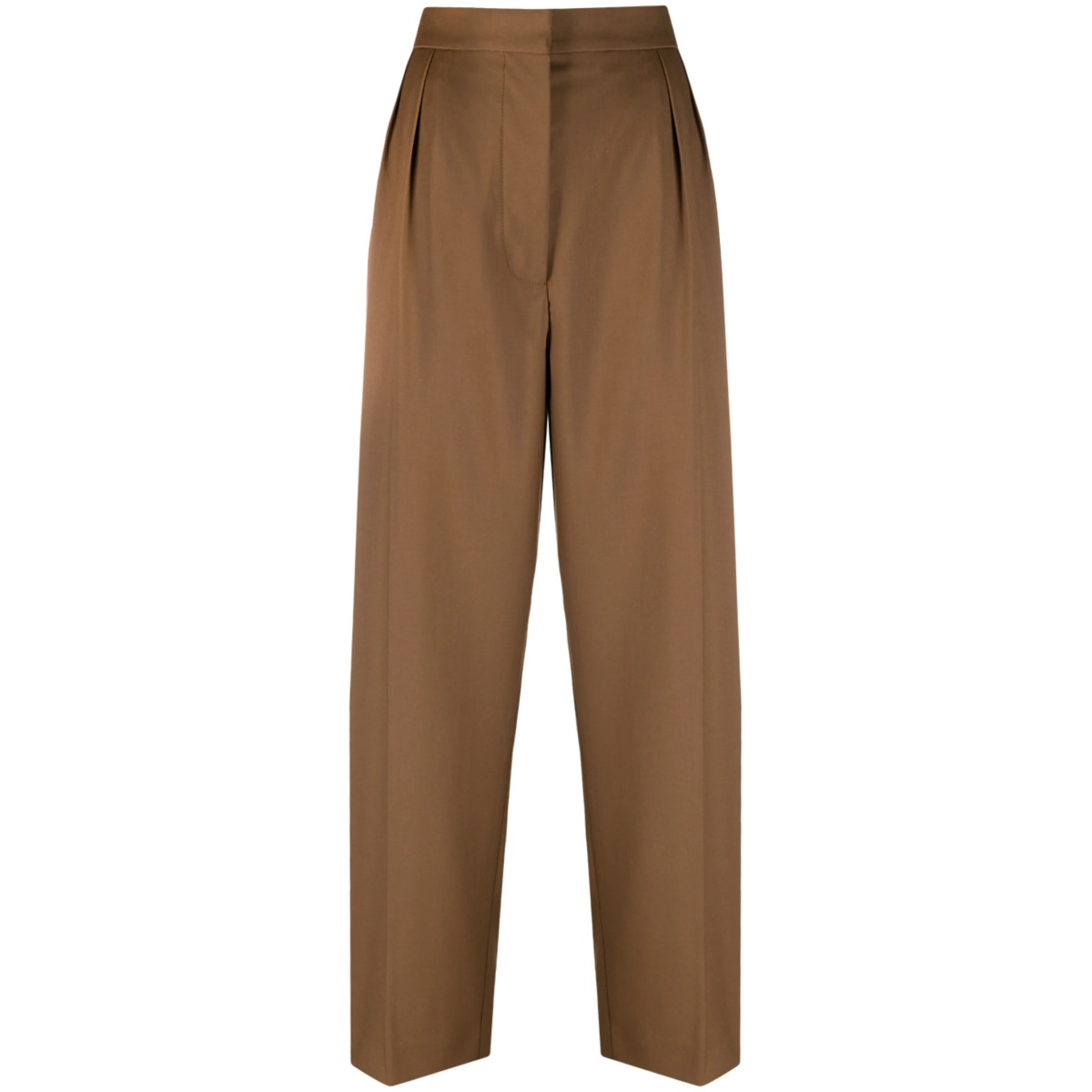 tailored wide-leg trousers