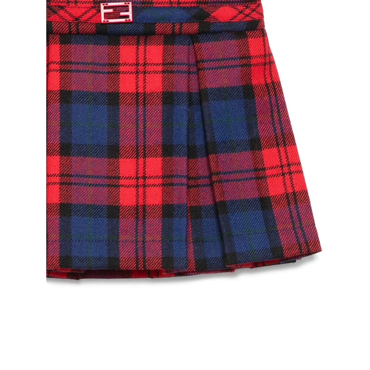 tartan-check mini skirt - Img 3