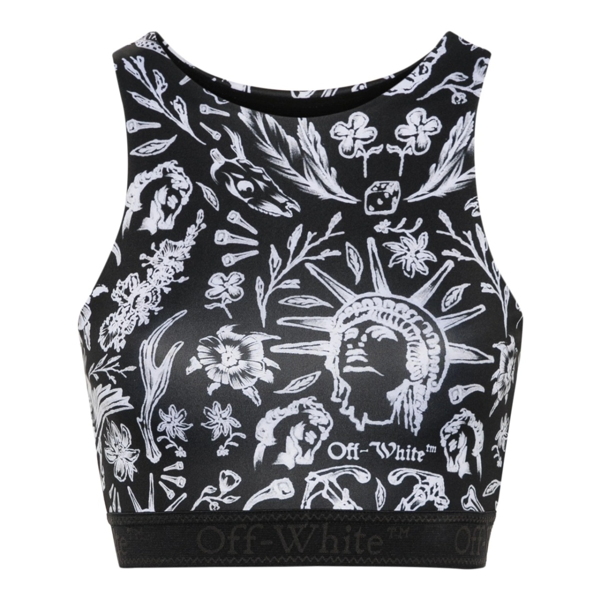tattoo-print performance top