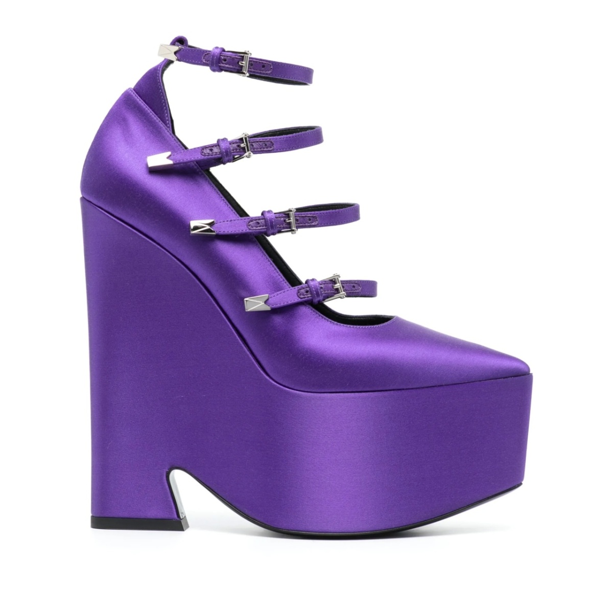 Tempest strappy platform pumps