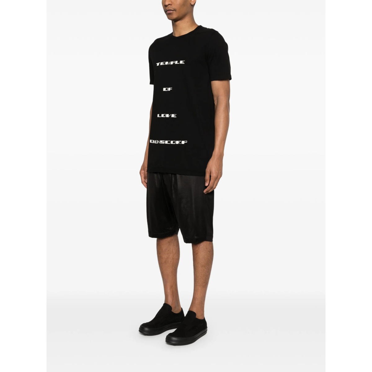 temple love graphic T-shirt - Img 3