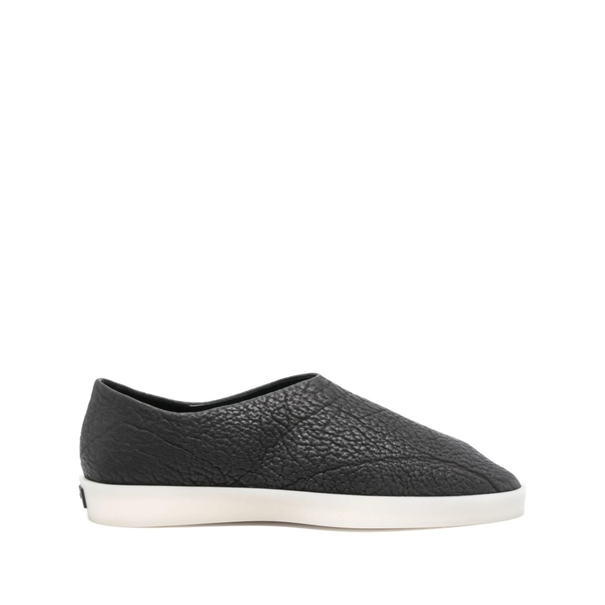 textured-finish loafers