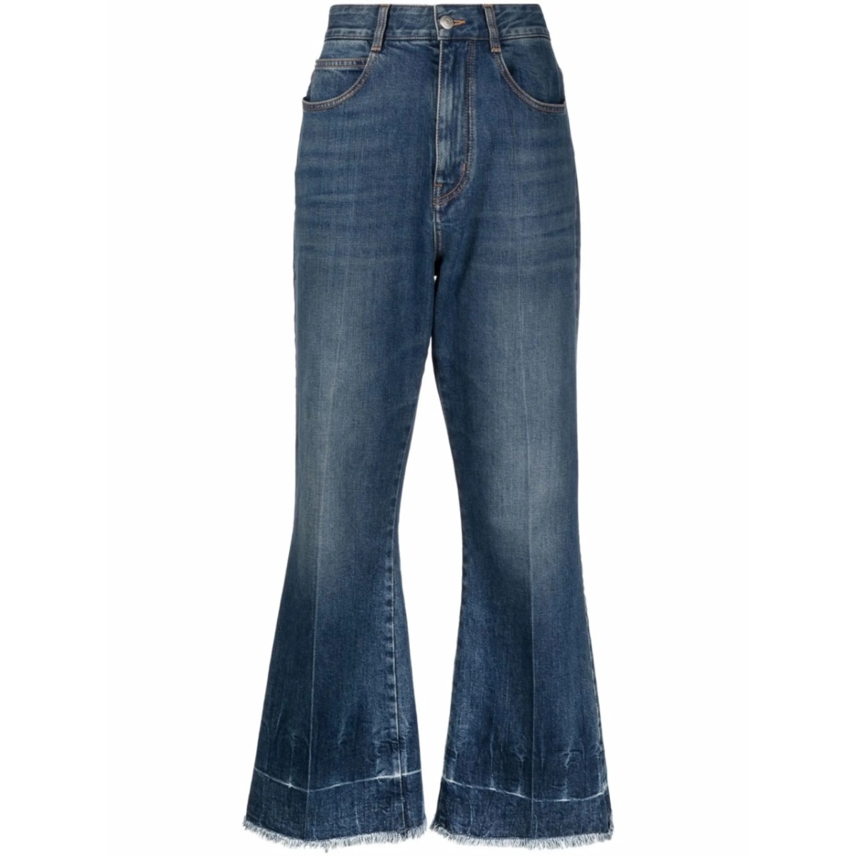 The '90s cropped flared jeans