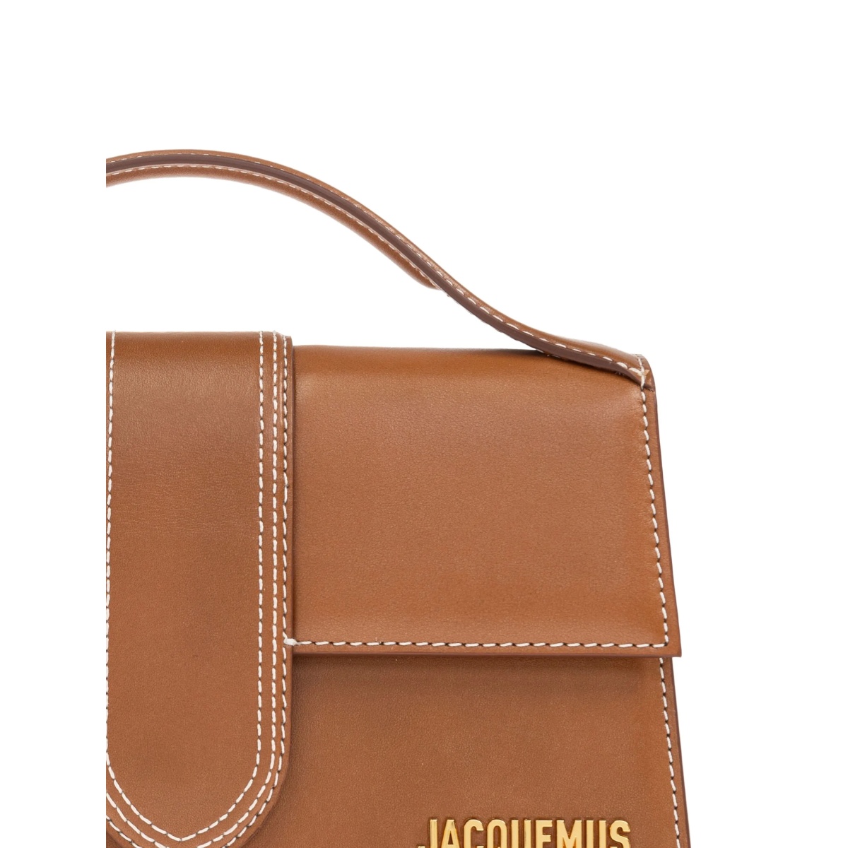 The Big Bambino top-handle leather bag - Img 5