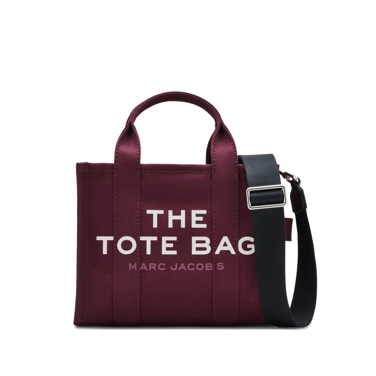 The Canvas Small logo-patch tote bag
