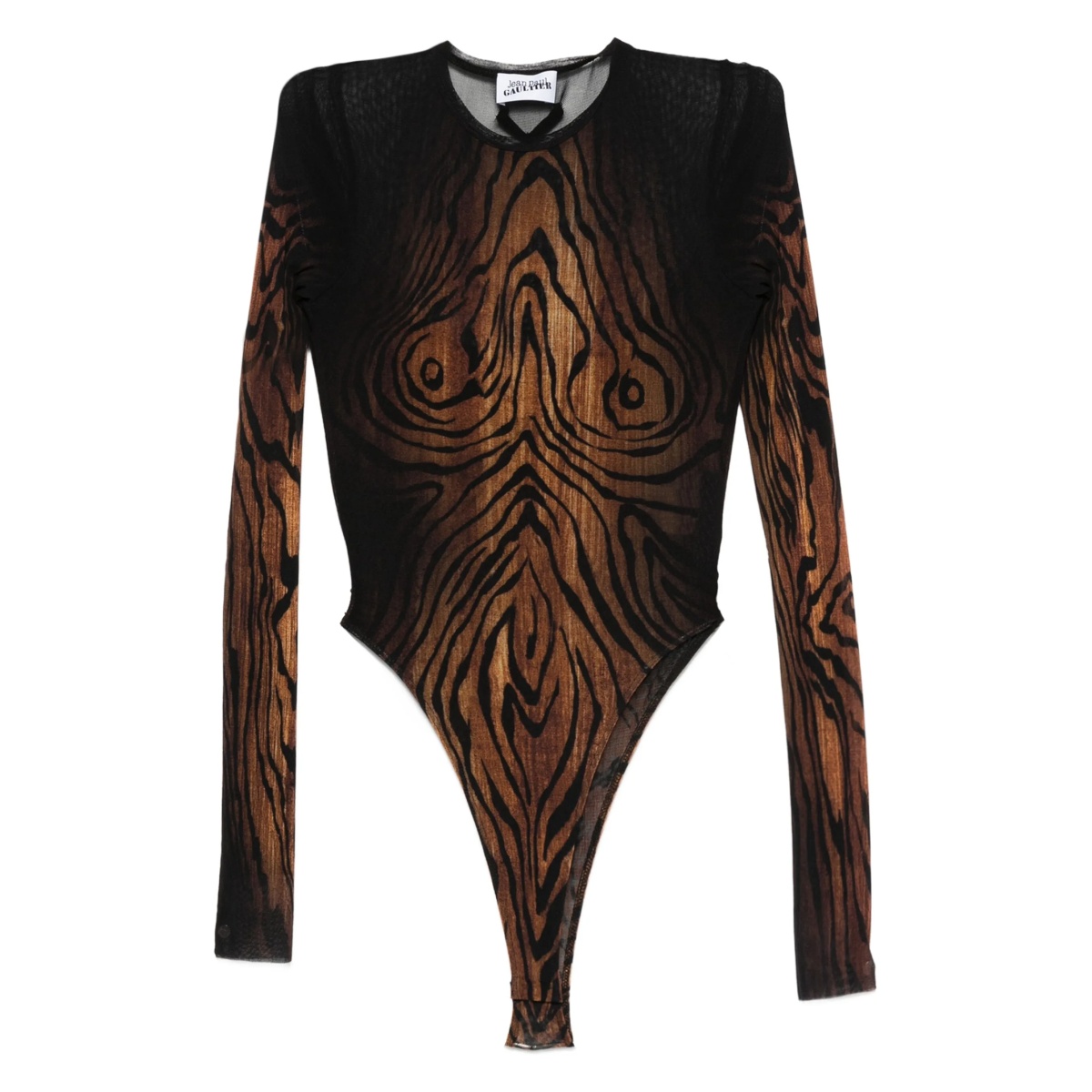 The Wood mesh bodysuit