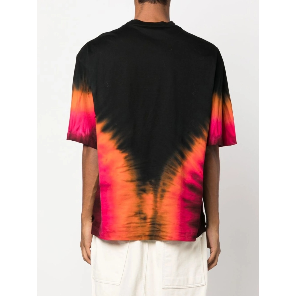 tie-dye logo-print T-shirt - Img 4