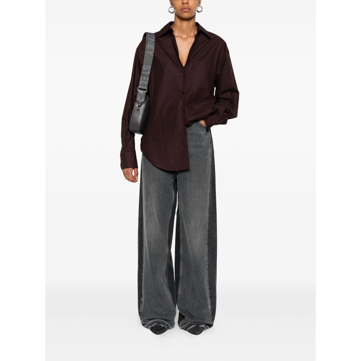 tonal panelled jeans - Img 2