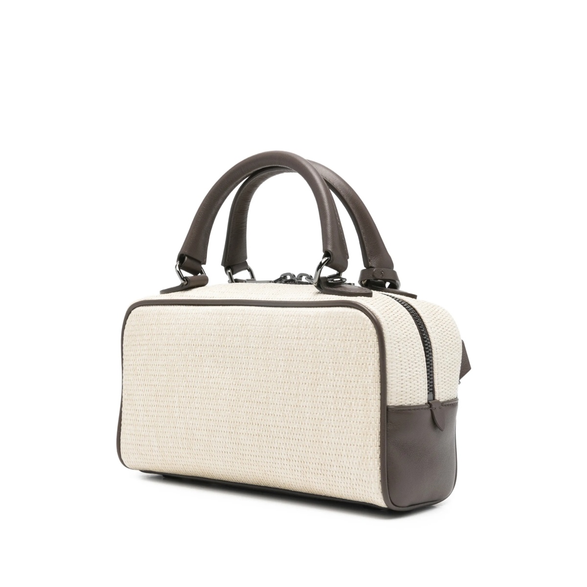 top-handle lock tote bag - Img 3