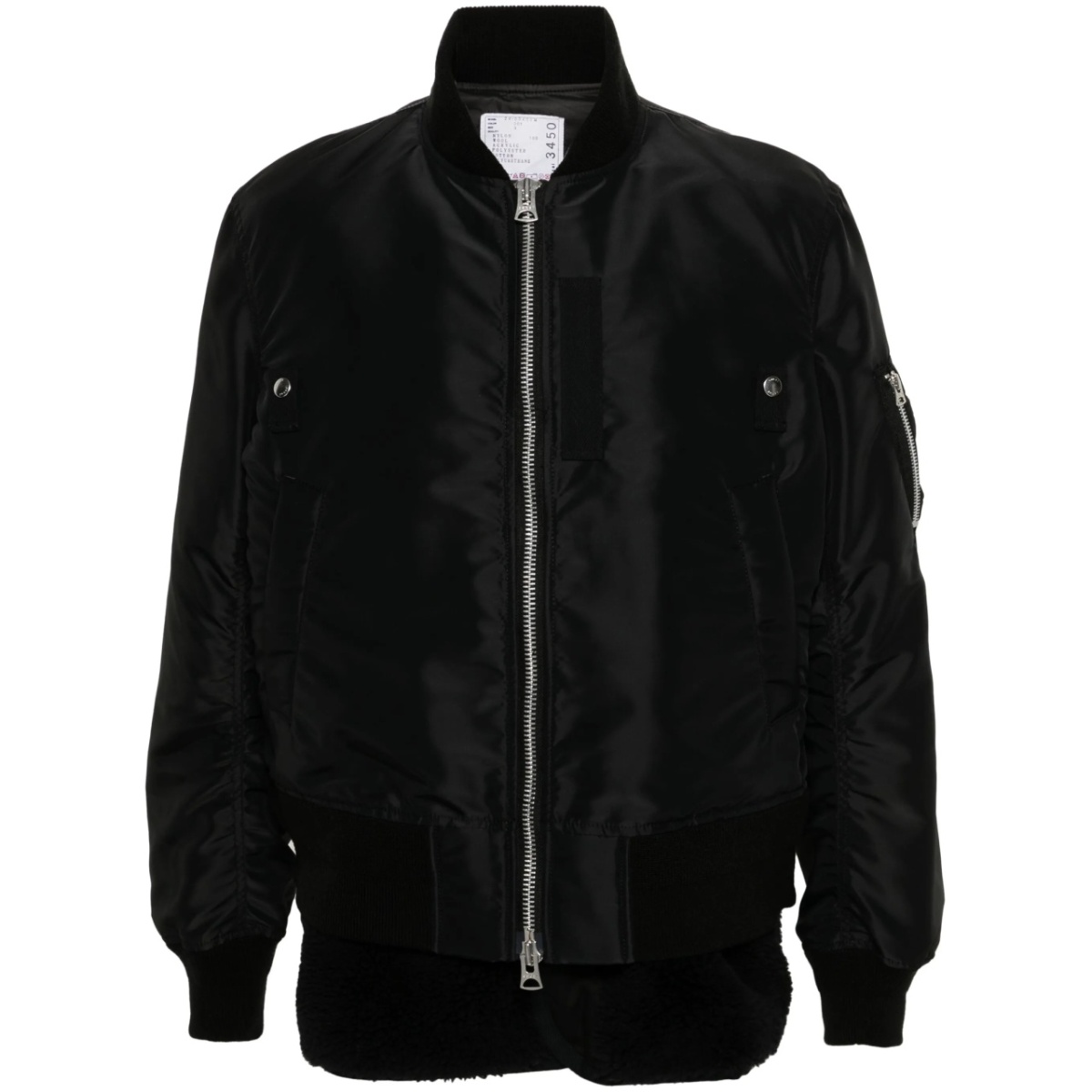 twill bomber jacket
