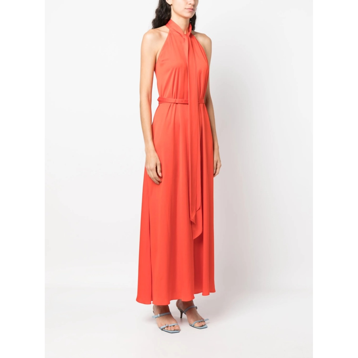 V-neck sleeveless shirt dress - Img 3