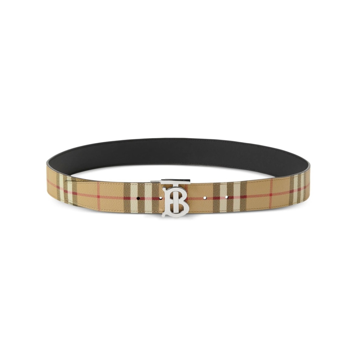 Vintage Check reversible belt
