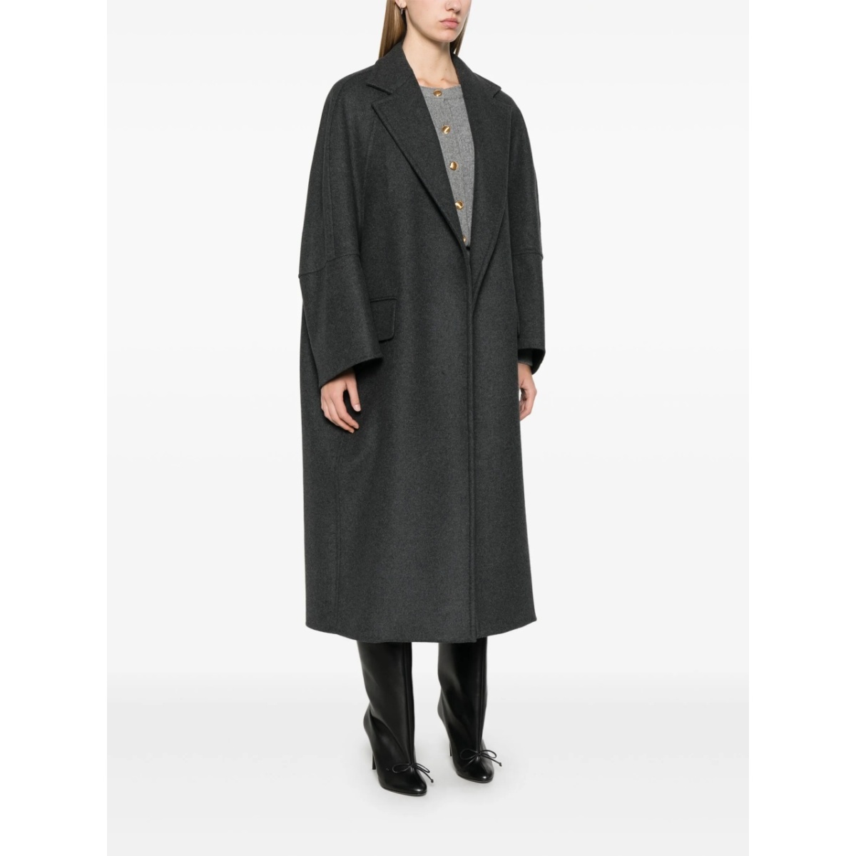 virgin wool-blend coat - Img 3