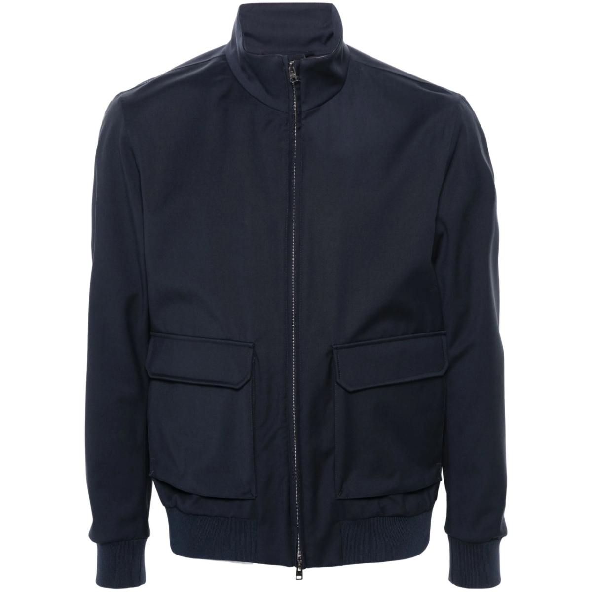 virgin-wool bomber jacket