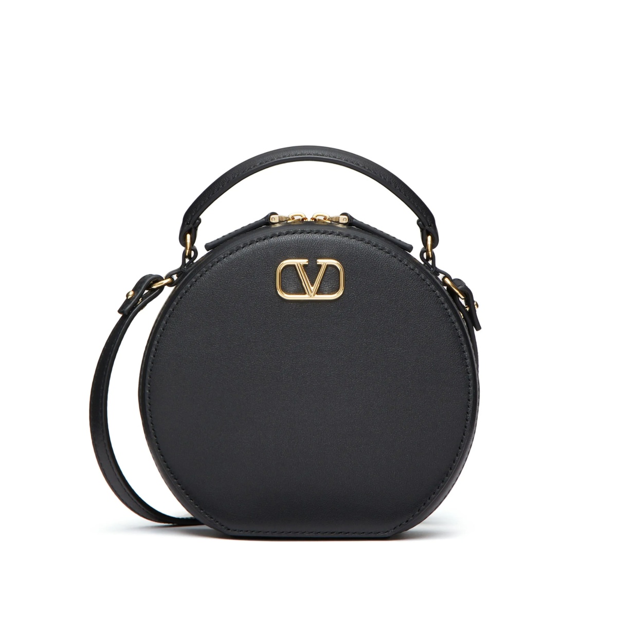 VLogo Signature leather mini bag