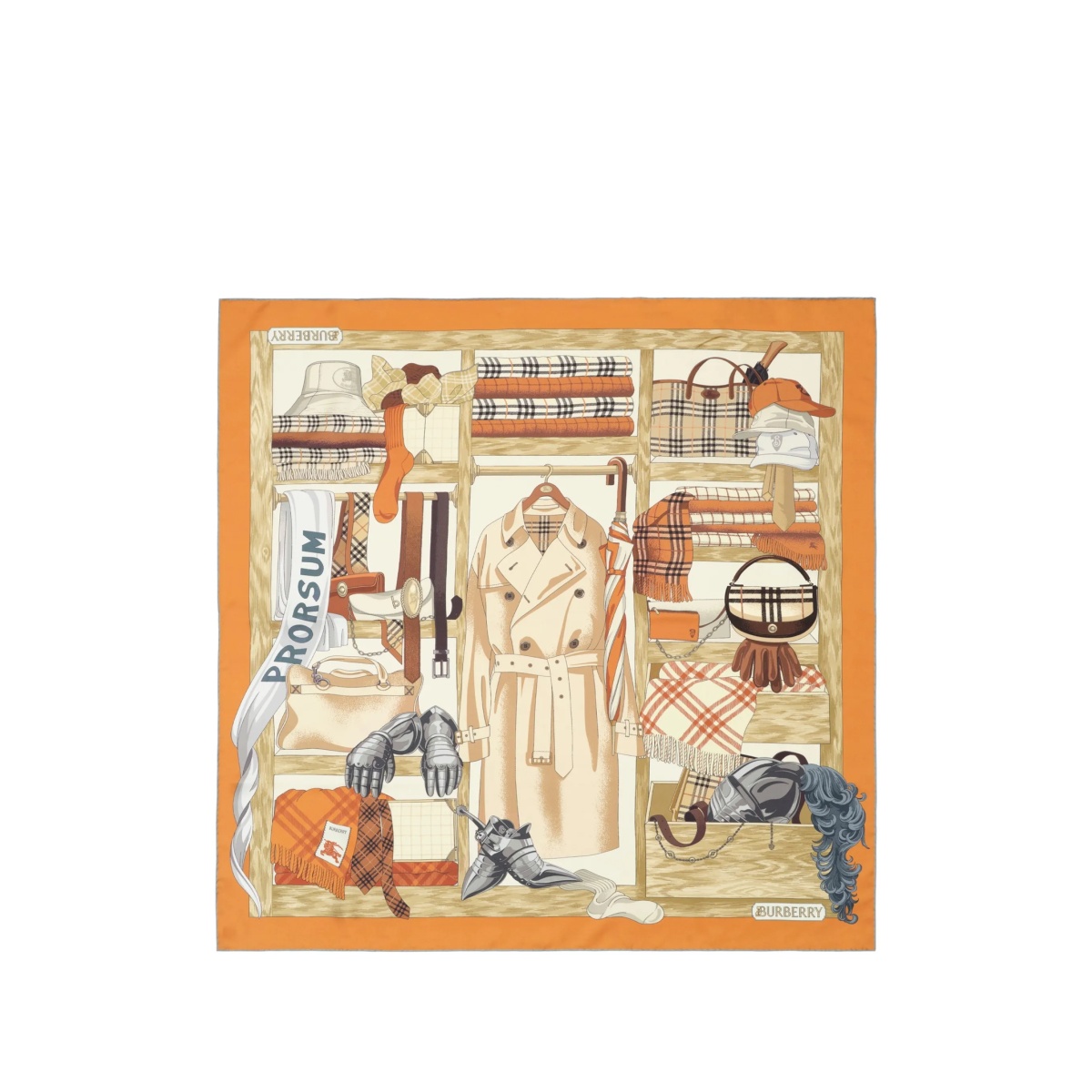 wardrobe silk scarf - Img 2