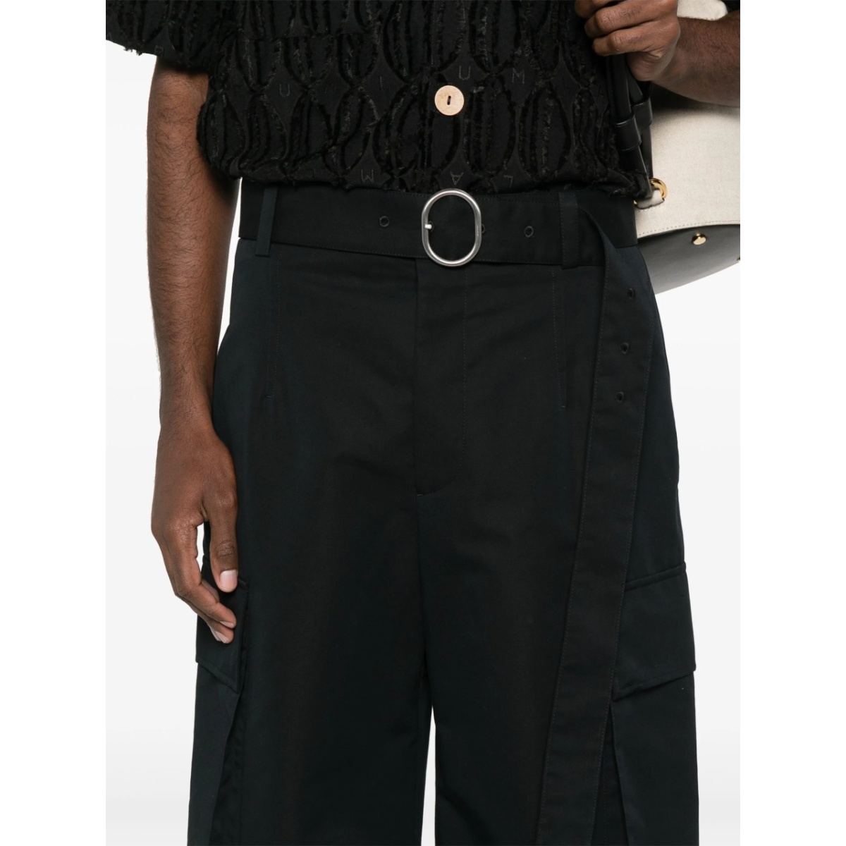 wide-leg cargo pants - Img 5