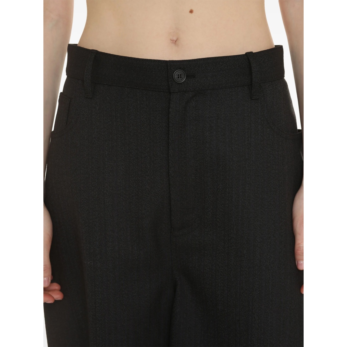 wide-leg cropped trousers - Img 4