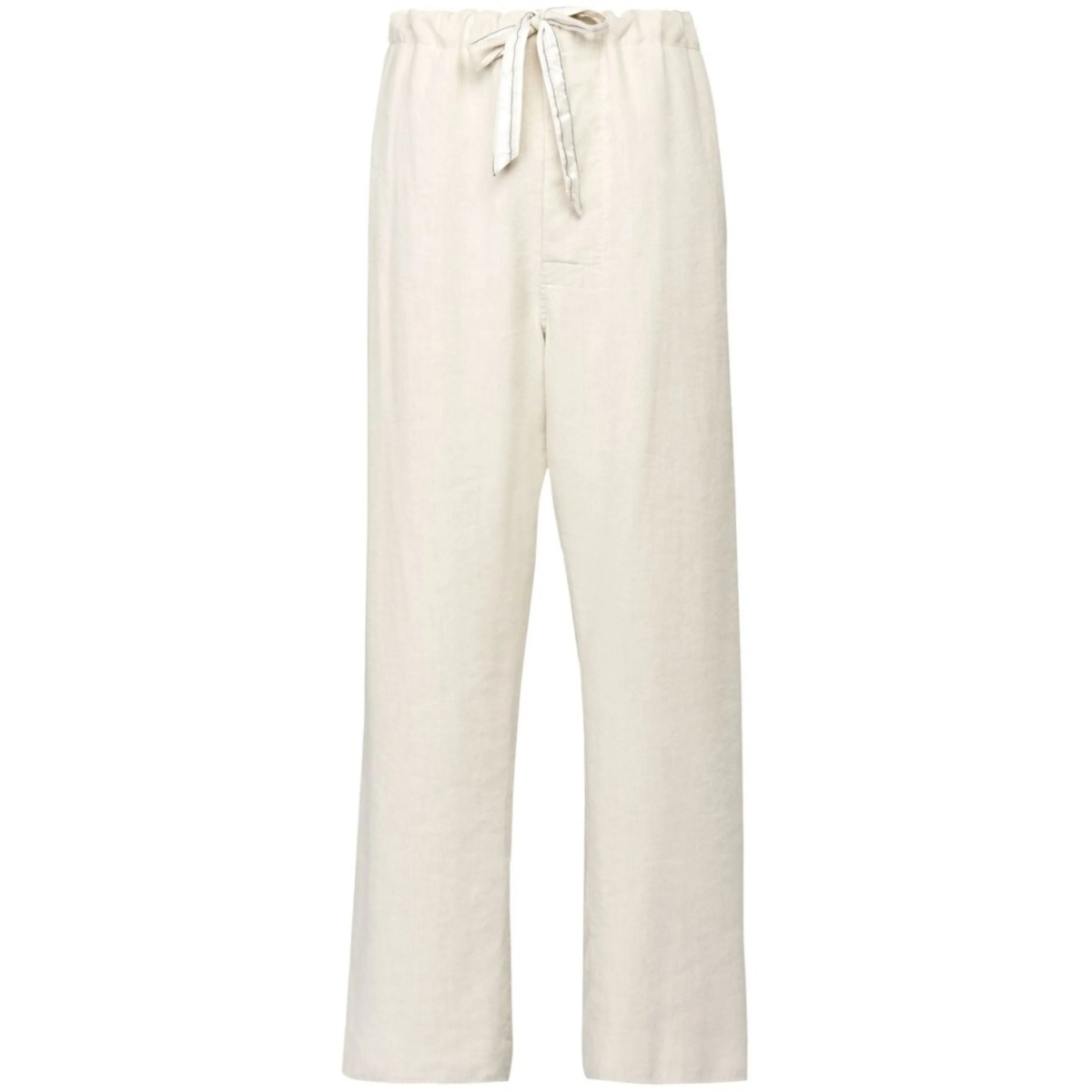 wide-leg drawstring trousers