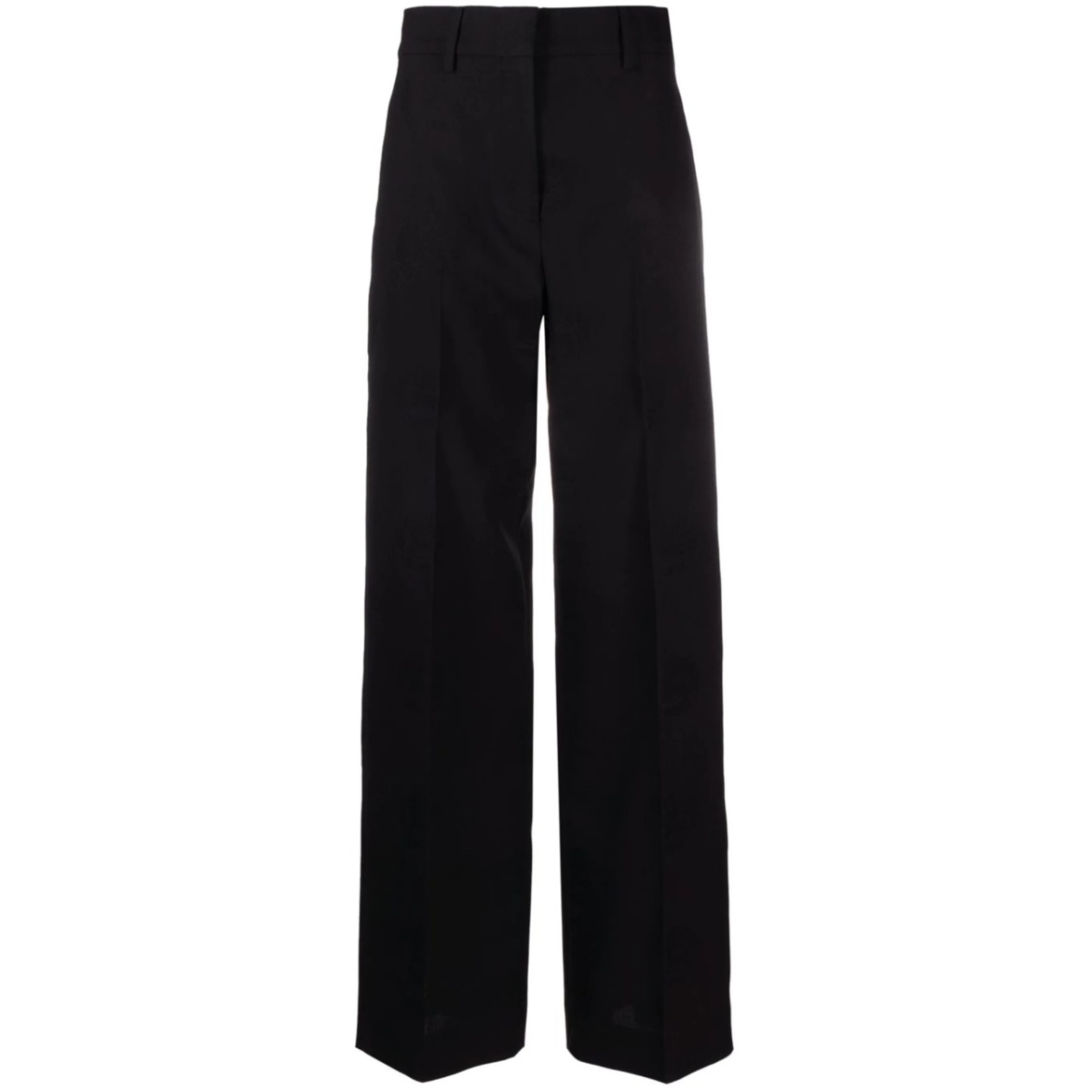 wide-leg tailored trousers