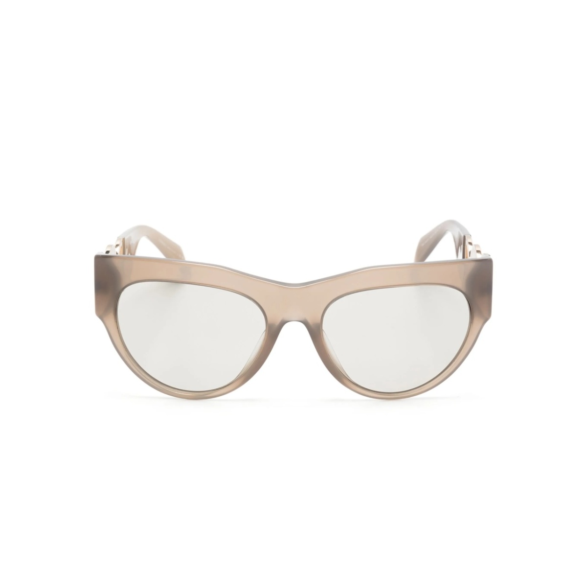 Winged Medusa cat-eye frame sunglasses