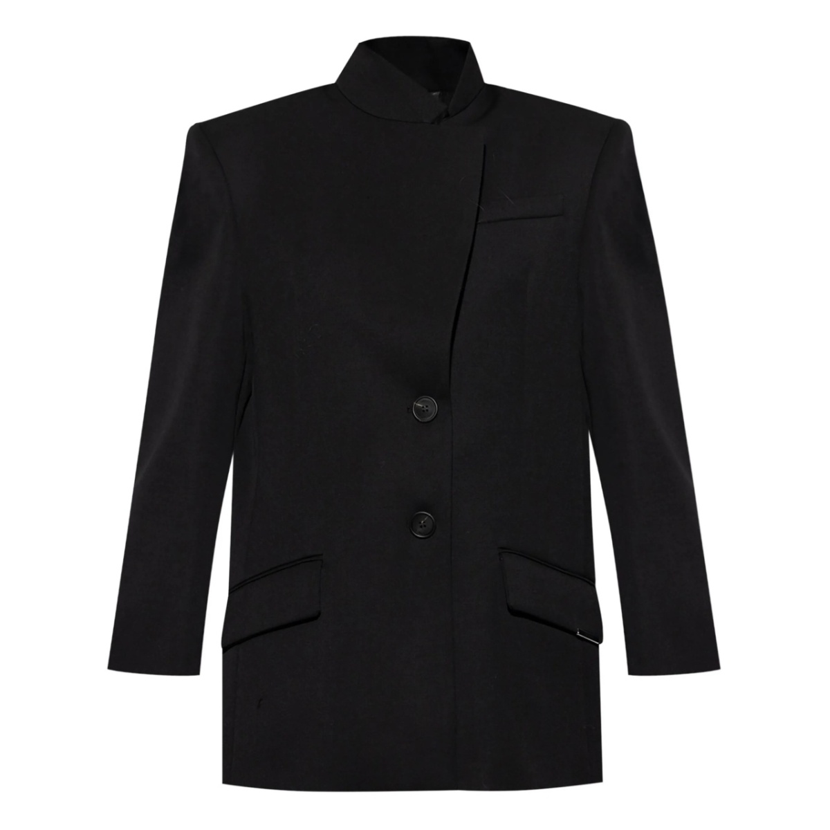 wool gabardine blazer