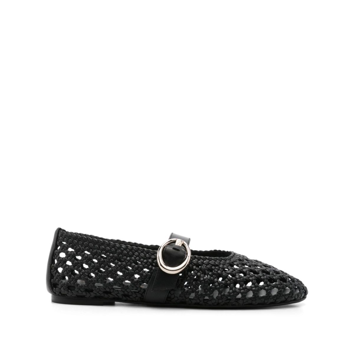 woven ballet flats